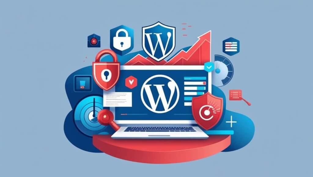 Imagem ilustrativa sobre segurança e optimização no WordPress